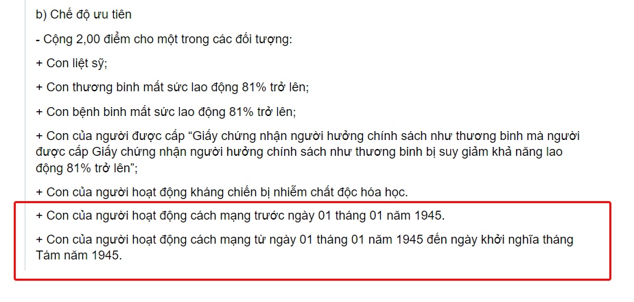  ĐBQH: Cộng điểm cho con của người tham gia cách mạng trước 1945 đã lỗi thời - 1