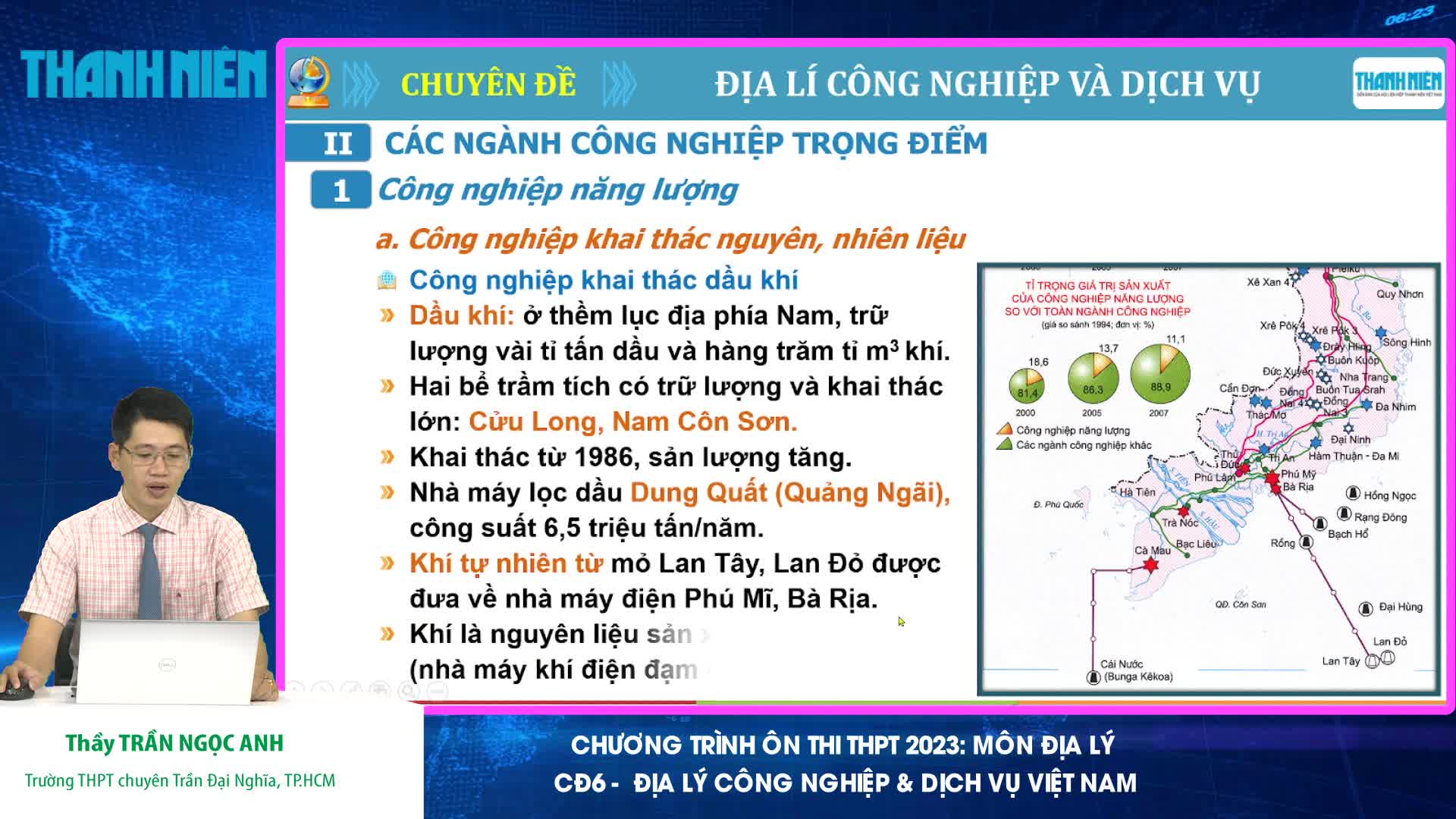 Bí quyết ôn thi tốt nghiệp THPT đạt điểm cao: Địa lý công nghiệp và dịch vụ - Ảnh 2.