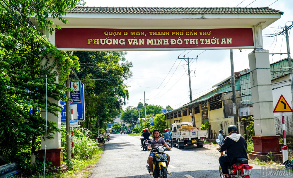 Diện mạo phường Thới An ngày càng khởi sắc, sáng đẹp hơn.