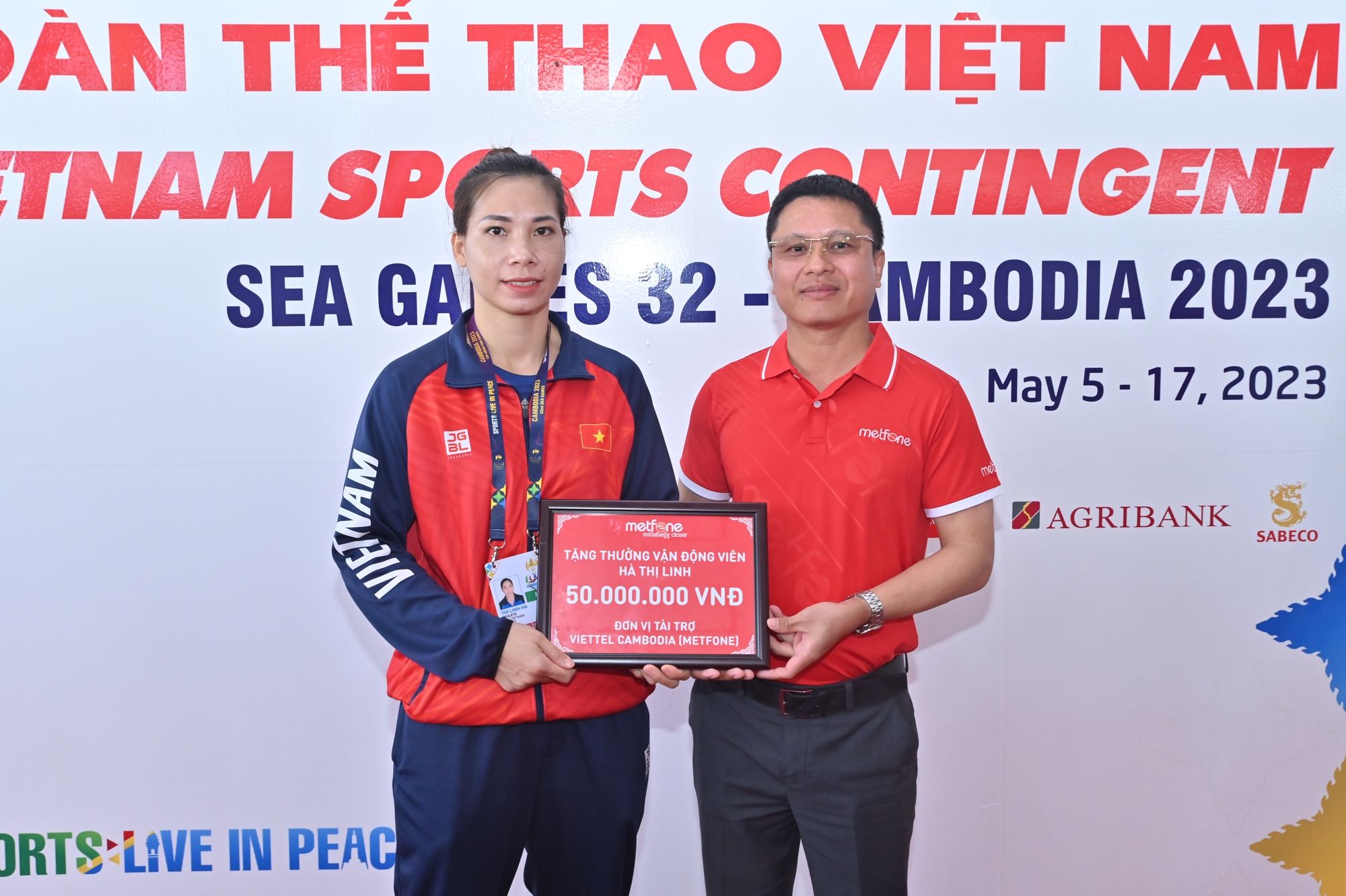 2 VĐV Việt Nam dự SEA Games 32 được thưởng 100 triệu đồng - Ảnh 1.