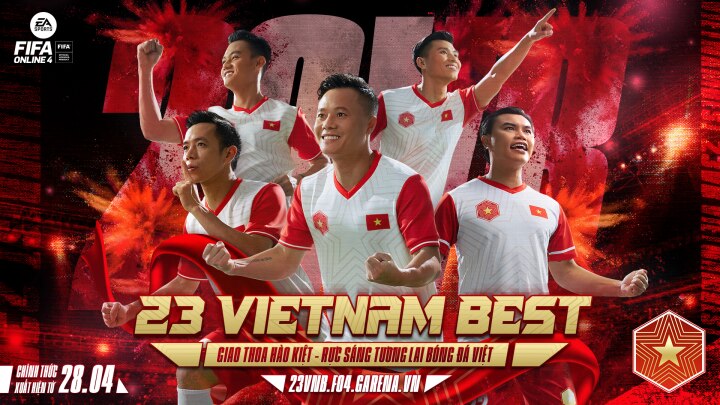 FIFA Online 4 ra mắt mùa thẻ mới 23 VIETNAM BEST đồng hành cùng SEA Games 32 - 1