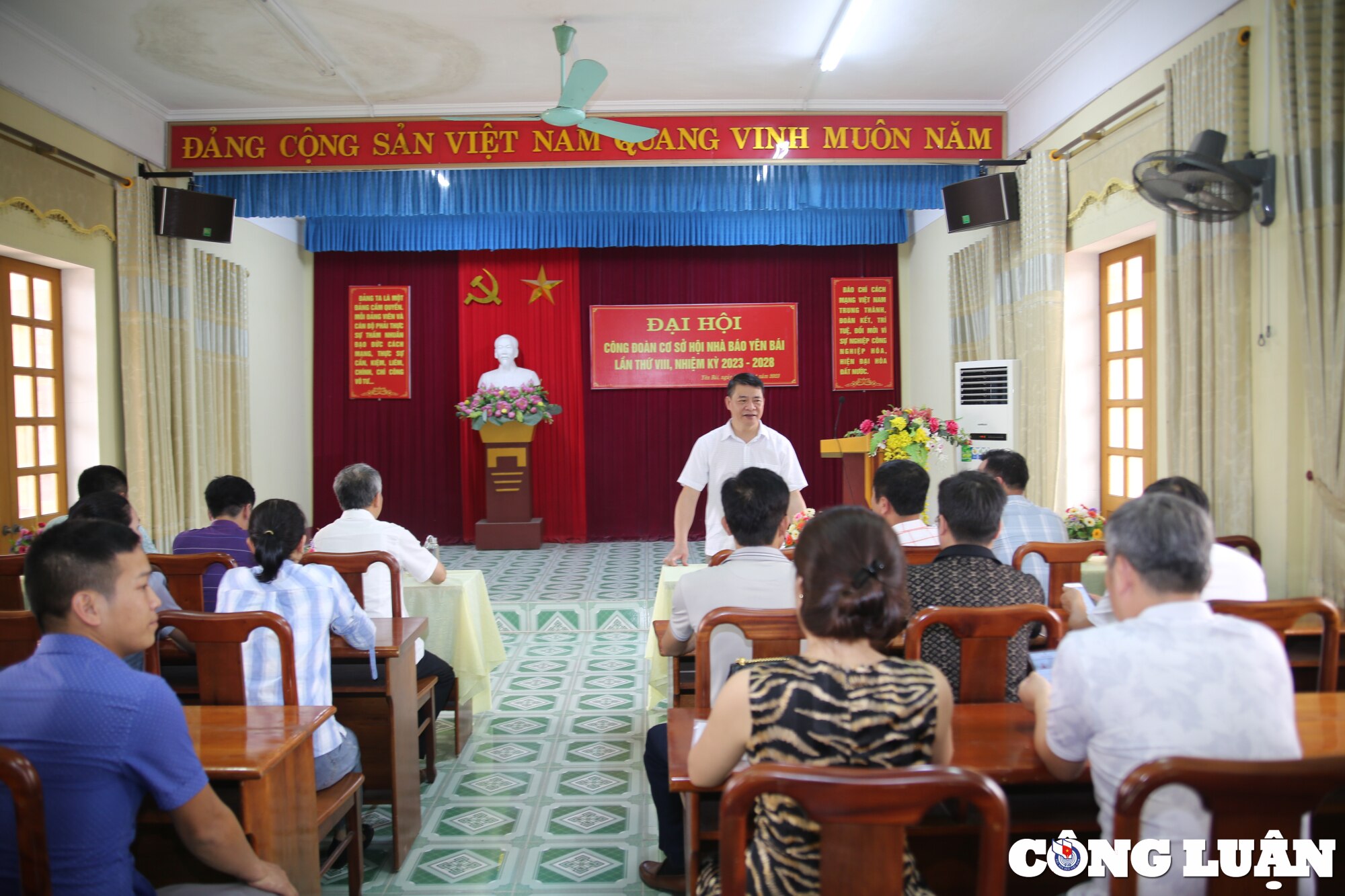 hoi nha bao hai tinh thai nguyen va yen bai trao doi hoat dong cong tac hoi hinh 1