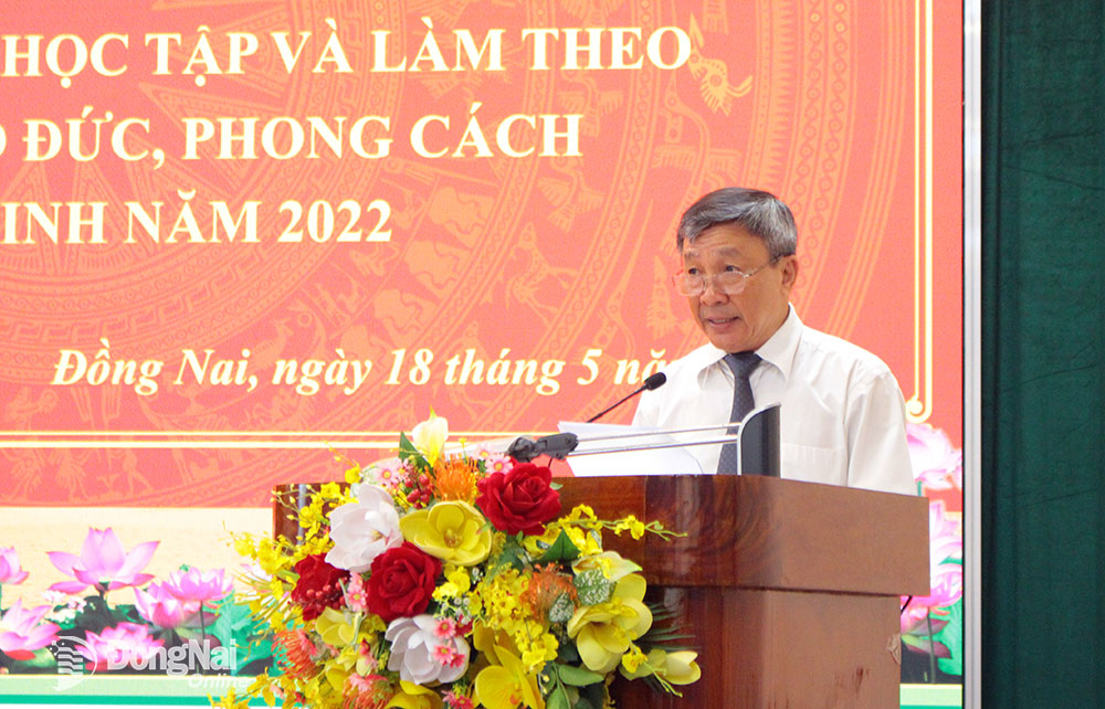 Phó bí thư thường trực Tỉnh ủy Hồ Thanh Sơn phát biểu chỉ đạo tại hội nghị