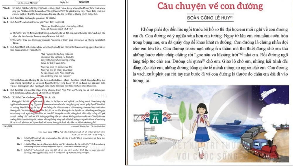 Ngữ liệu Văn có từ 'âm đạo', cộng đồng mạng xôn xao  - 1