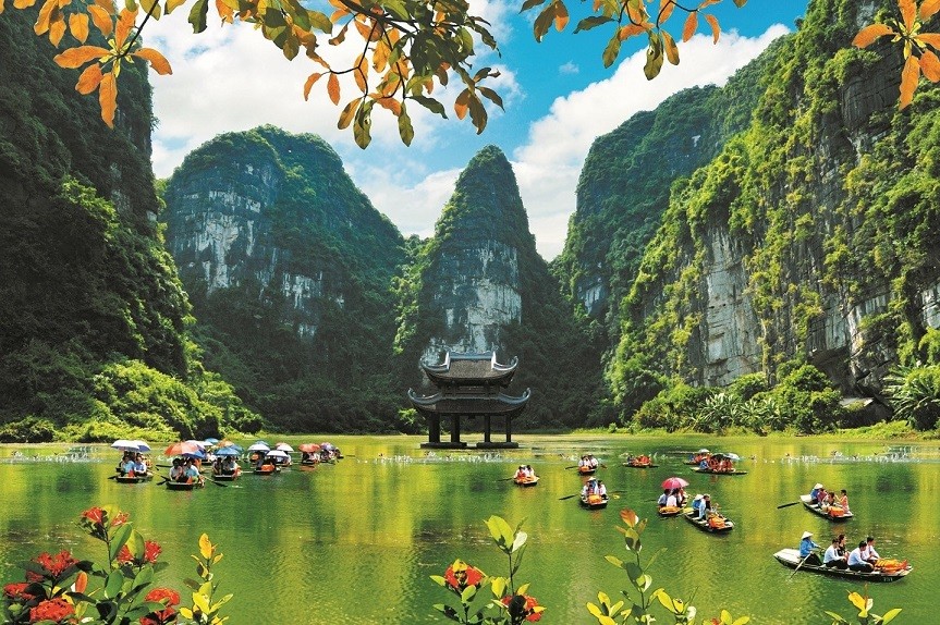 Phong cảnh Tràng An, Ninh Bình.