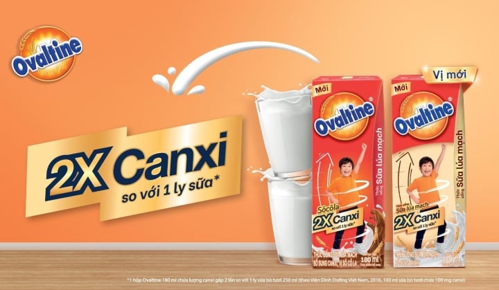 Ovaltine Việt Nam tung sản phẩm thức uống Sữa lúa mạch mới 2X canxi - 1