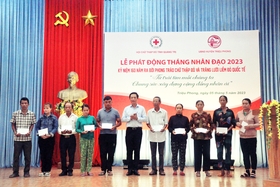 Phát động Tháng Nhân đạo năm 2023