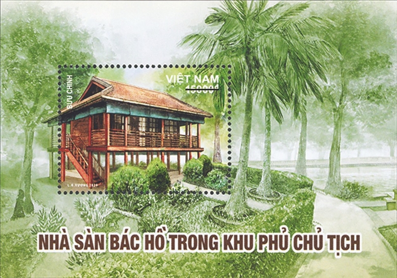 Phát hành đặc biệt bộ tem bưu chính về nhà sàn Bác Hồ ảnh 1