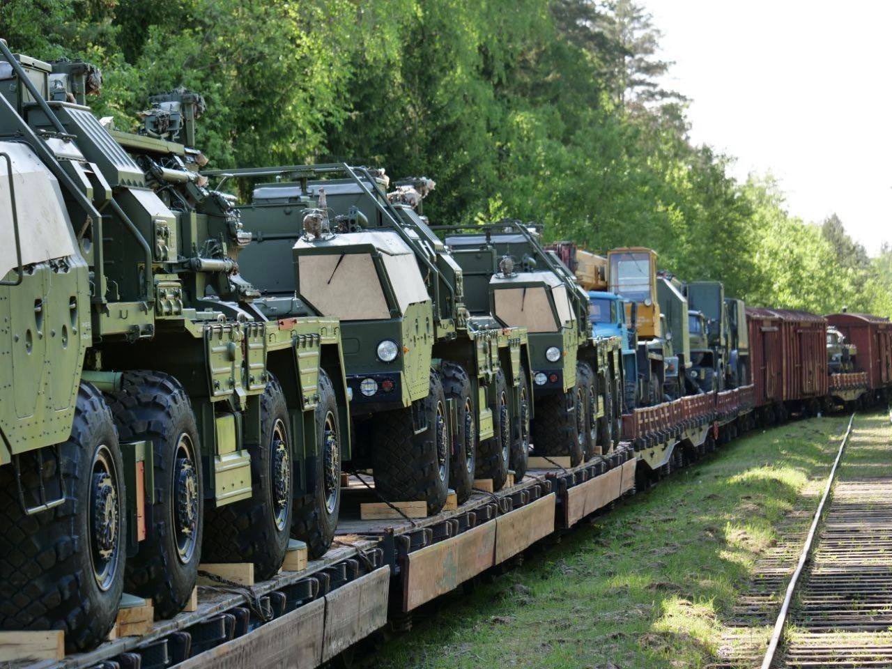 S-400 Nga tiếp tục 'đáp đích' Belarus. (Nguồn: Twitter)