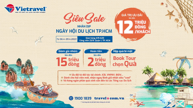 'Siêu sale' từ Vietravel với giá trị ưu đãi lên đến 12 triệu đồng/khách - Ảnh 1.