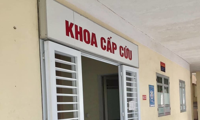 Khoa cấp cứu, Bệnh viện đa khoa tỉnh Cao Bằng. Ảnh: Bệnh viện cung cấp