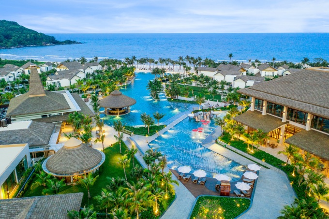 Khu nghỉ dưỡng New World Phu Quoc Resort. Ảnh: Sun Group