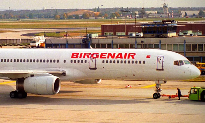 Boeing 757 - chiếc máy bay bị rơi sau khi cất cánh từ Puerto Plata, Cộng hòa Dominica, ngày 6/2/1996. Ảnh: Aero Icarus