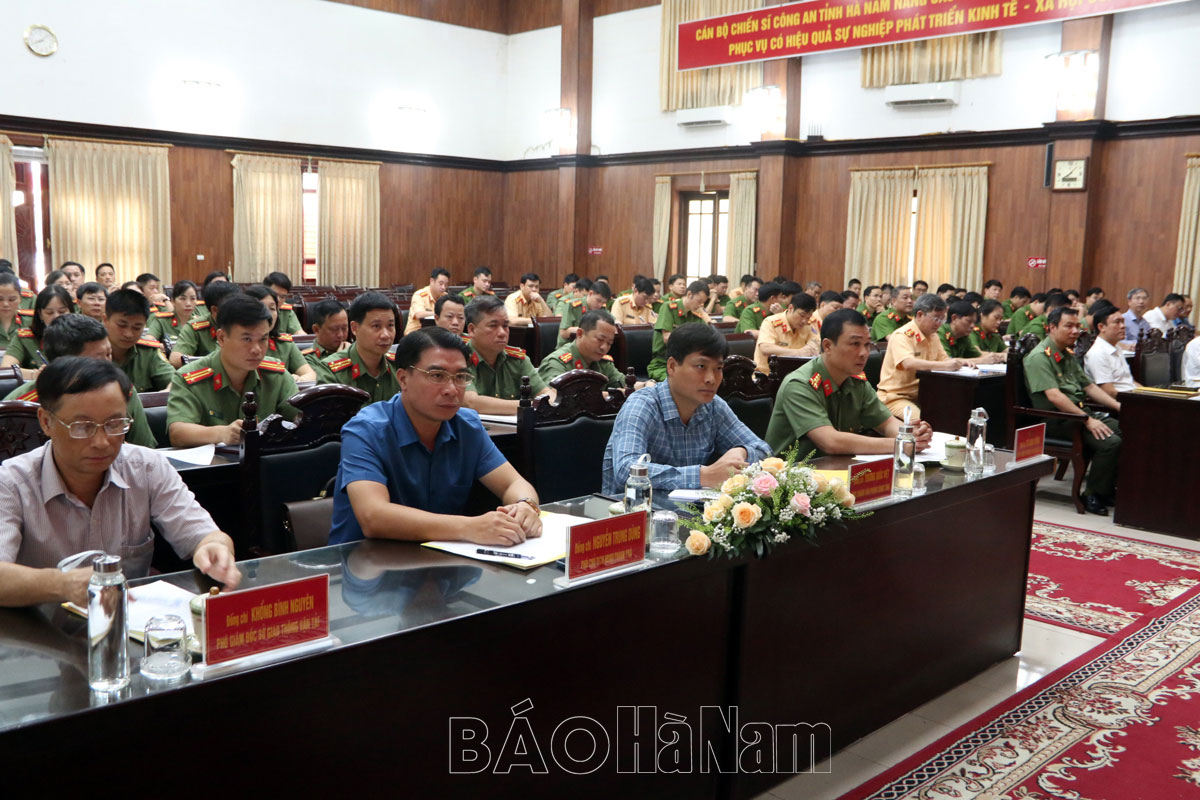 Triển khai phương án bảo đảm an ninh trật tự Tuần lễ Văn hóa Du lịch Hà Nam năm 2023