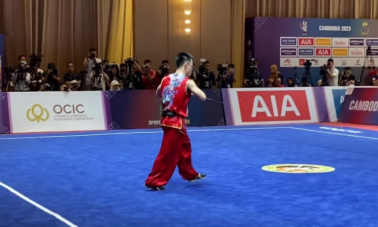 Võ sĩ người Tày: 'Tôi từng muốn từ bỏ Wushu'