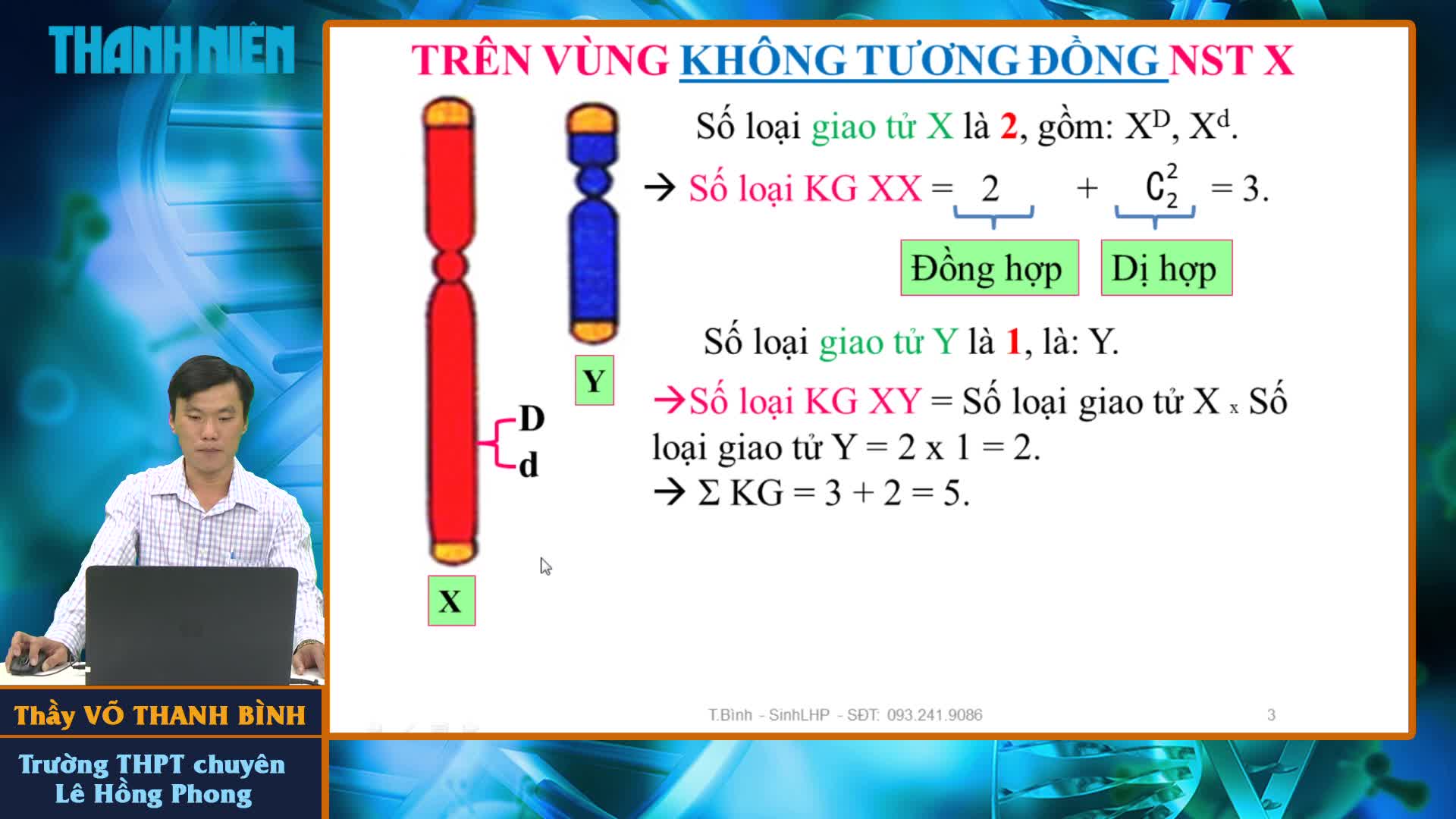 Bí quyết ôn thi tốt nghiệp THPT đạt điểm cao: Xác định số loại kiểu gen - Ảnh 2.