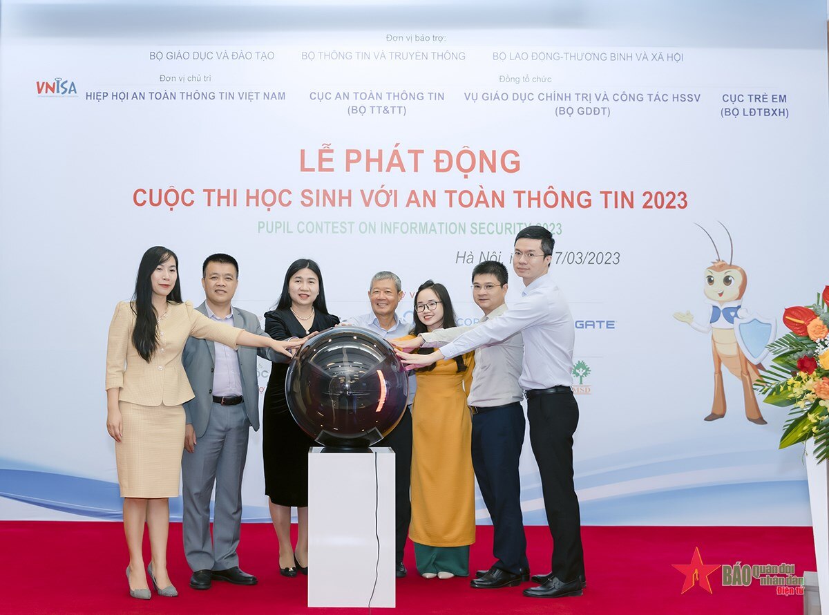 Chính thức mở cuộc thi “Học sinh với An toàn thông tin 2023”