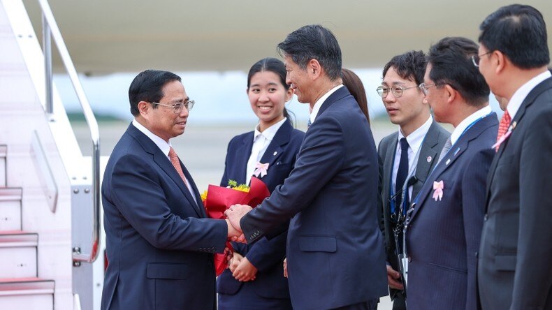 Thủ tướng Phạm Minh Chính tới Hiroshima bắt đầu chuyến tham dự Hội nghị Cấp cao G7 mở rộng ảnh 3