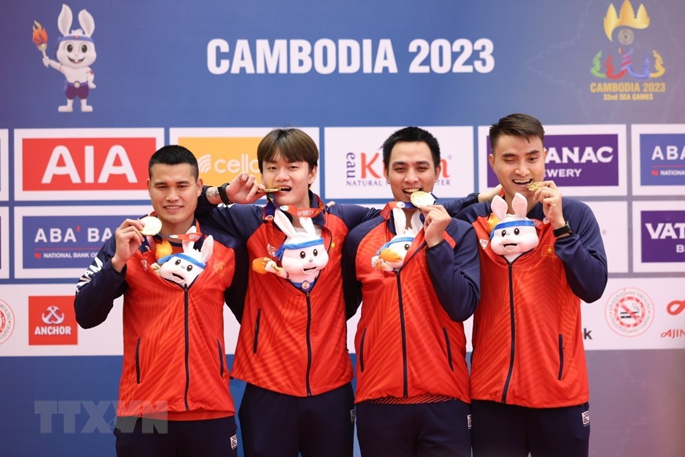 Bang tong sap huy chuong SEA Games ngay 15/5: Viet Nam can moc 110 HCV hinh anh 1