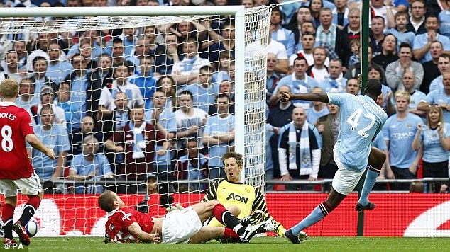 Năm 2011, Man City hạ gục MU tại bán kết FA Cup (Nguồn: Dailymail)