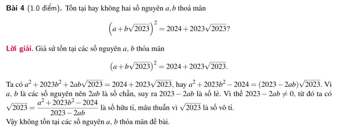 Giải đề Toán vào lớp 10 chuyên Sư phạm Hà Nội - 4