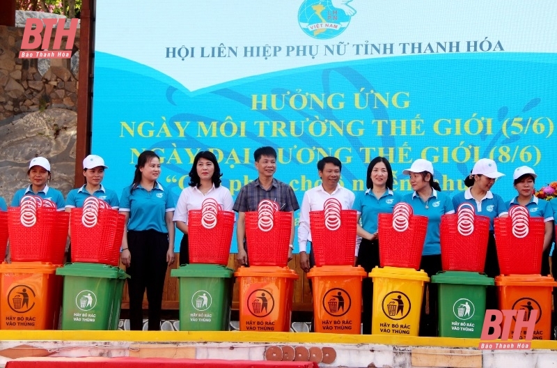 Hội LHPN tỉnh: Hưởng ứng Tháng hành động vì môi trường và “Ngày môi trường thế giới