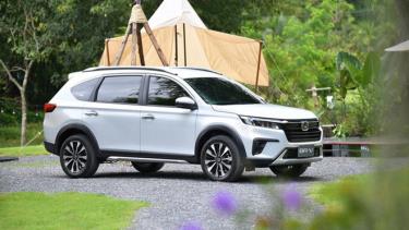 Mẫu xe Honda BR-V 2023 tại thị trường Indonesia.