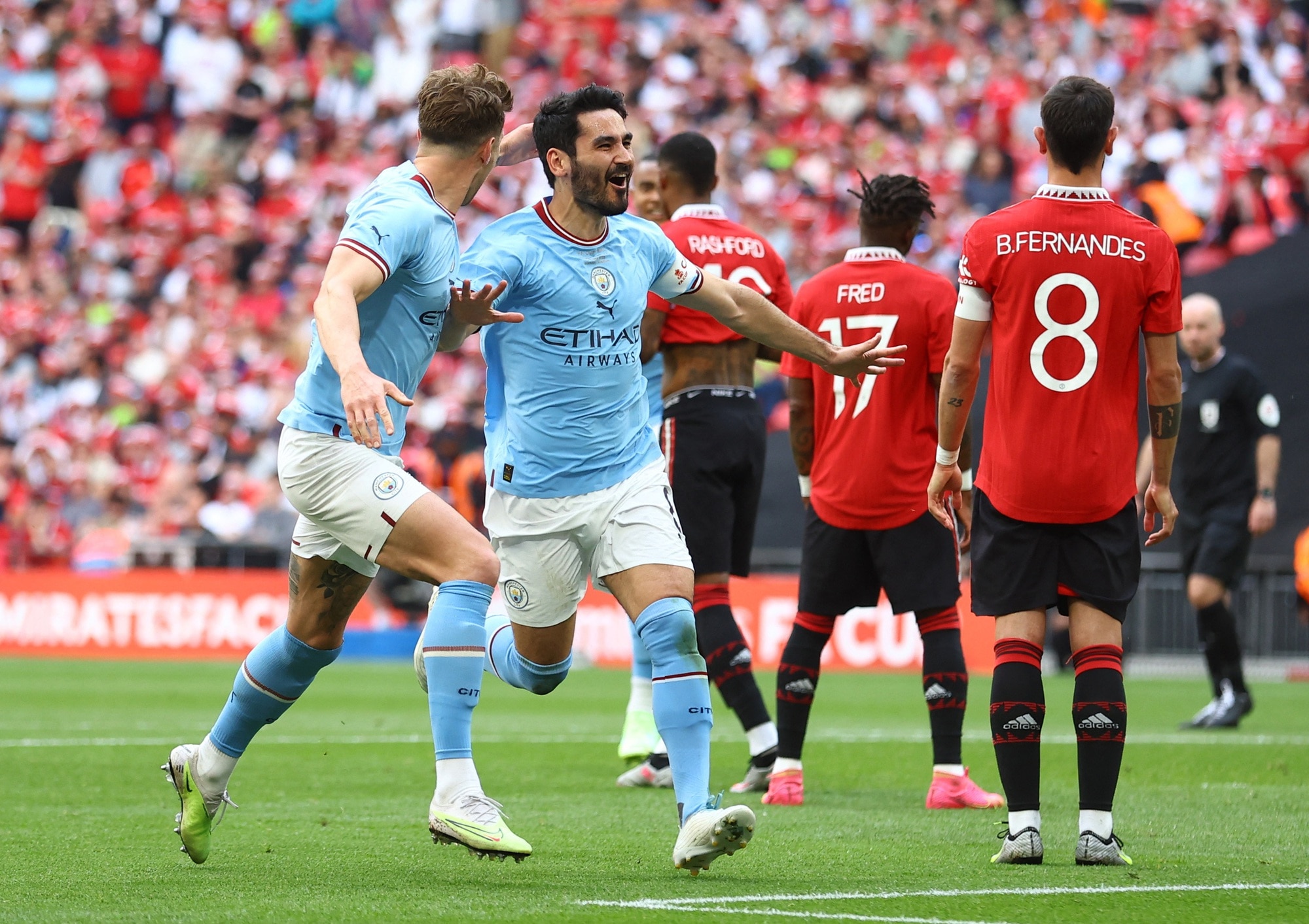 Gundogan lập đại công, Man City đăng quang FA Cup 2023 - Ảnh 7.