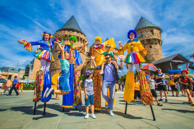 Lễ hội sôi động tại quần thể du lịch Sun World Ba Na Hills