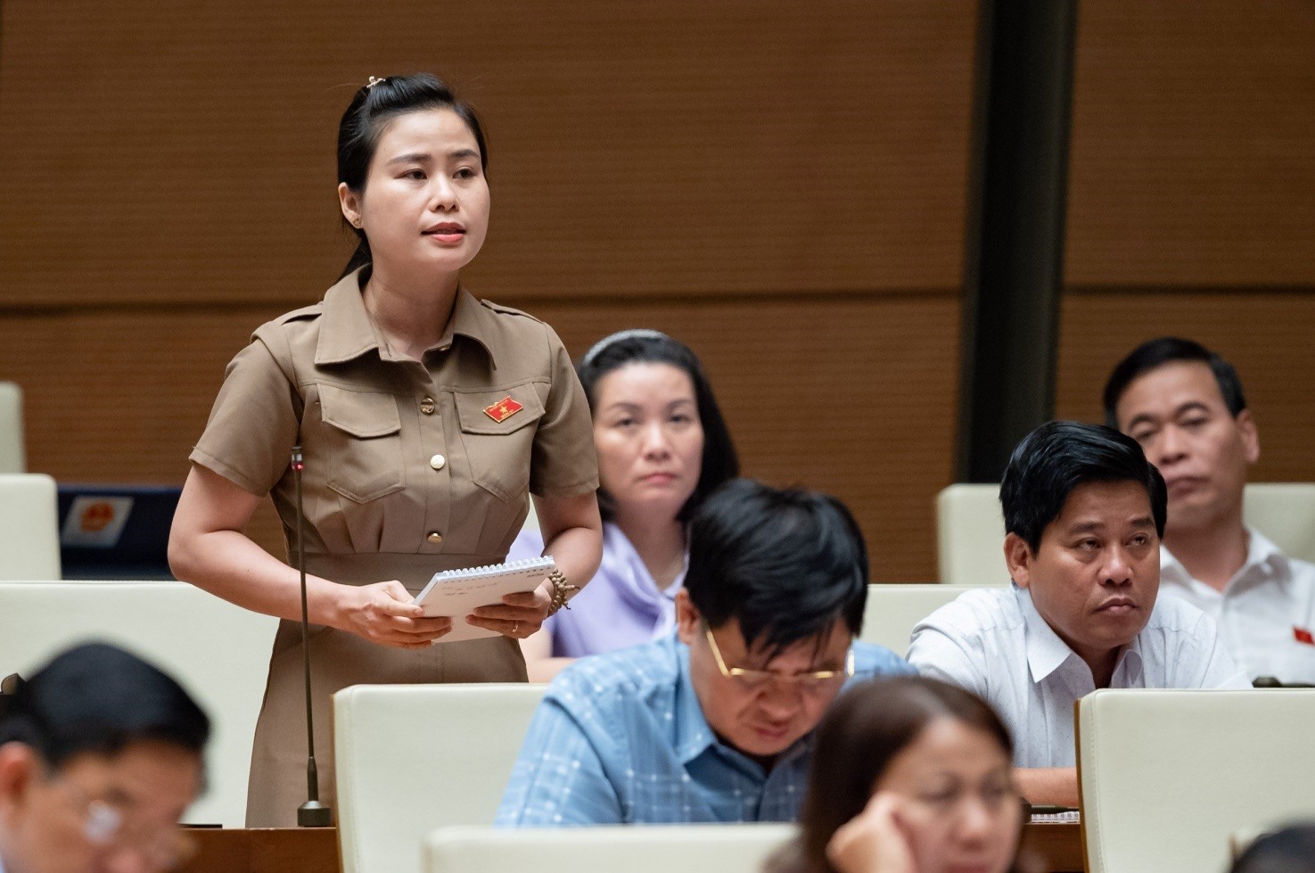 Đại biểu Đặng Thị Bảo Trinh chất vấn Bộ trưởng, Chủ nhiệm Ủy ban Dân tộc