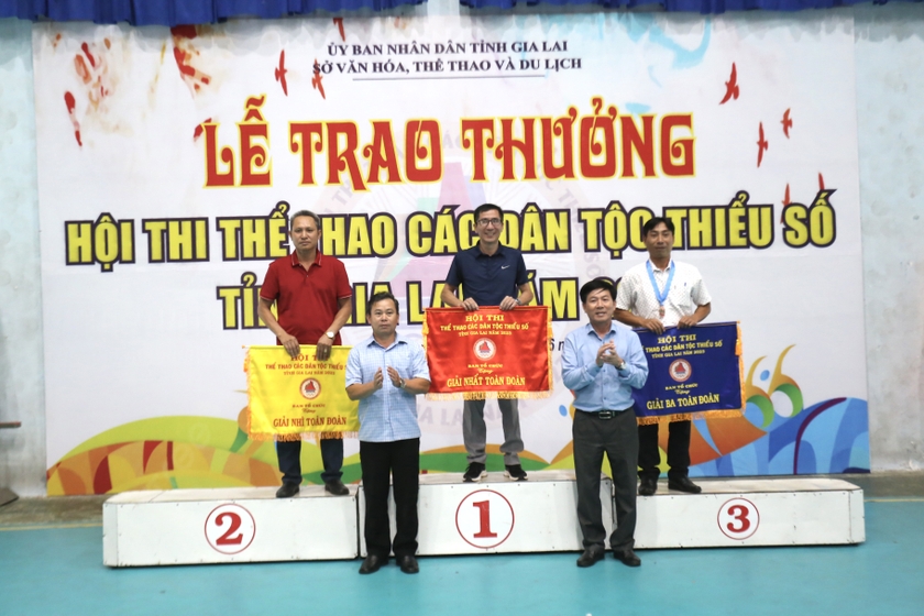 Pleiku giành ngôi nhất toàn đoàn Hội thi thể thao các dân tộc thiểu số tỉnh ảnh 2