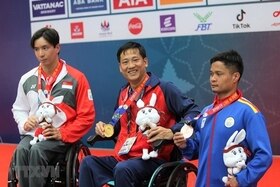 ASEAN Para Games 12: Việt Nam tiếp tục giữ vị trí thứ 3