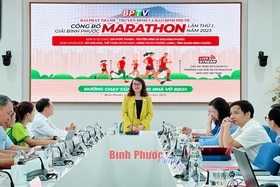 BPTV công bố giải Bình Phước marathon lần thứ I, năm 2023