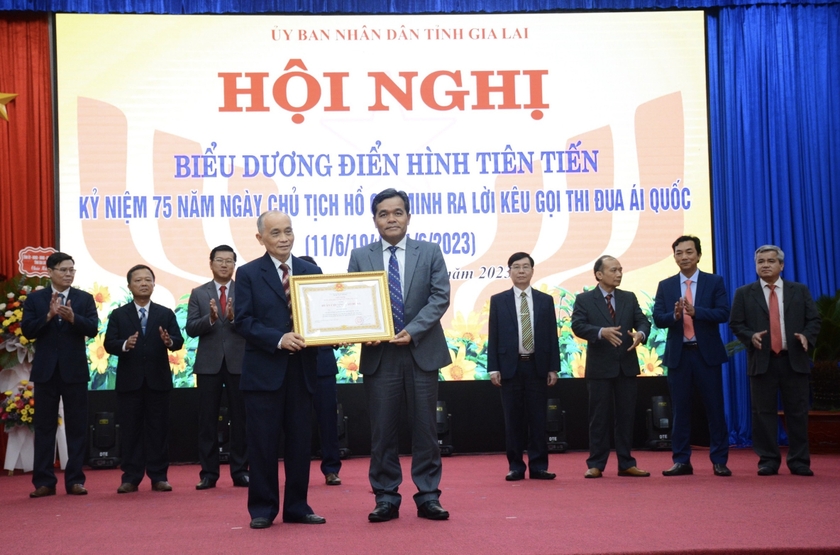 Hội nghị biểu dương điển hình tiên tiến tỉnh Gia Lai: Khen thưởng 14 tập thể, 89 cá nhân tiêu biểu  ảnh 5