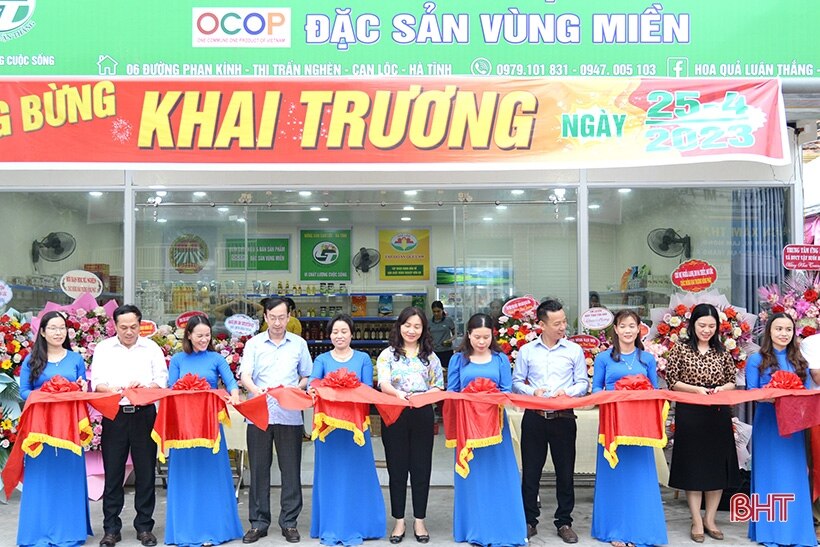 Can Lộc mở rộng mạng lưới phân phối sản phẩm OCOP