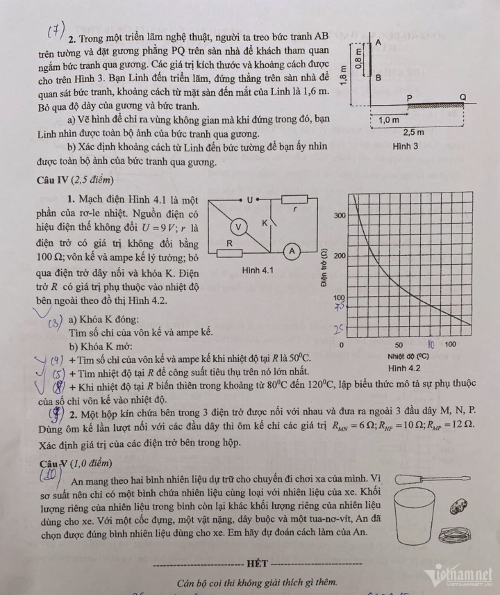 Hy hữu đề thi lớp 10 chuyên của Hà Nội: Làm đúng hết cũng không được điểm 10 - 2