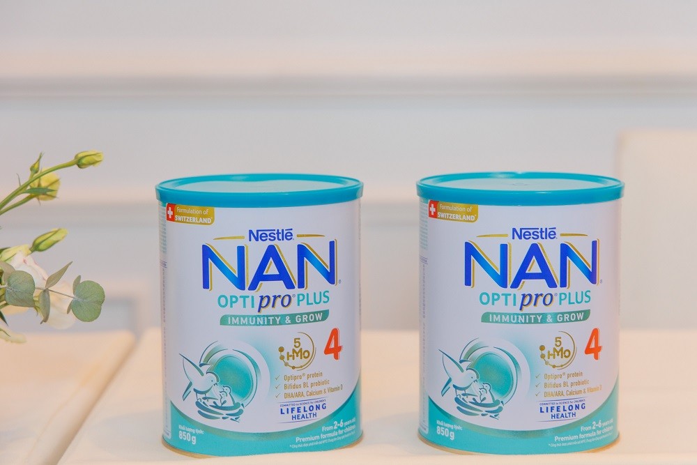 Nestlé Việt Nam giới thiệu sữa mát NAN Optipro Plus 4 tốt cho hệ tiêu hóa của trẻ