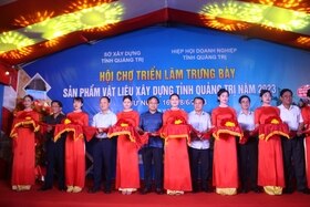 Hội chợ triển lãm trưng bày sản phẩm vật liệu xây dựng tỉnh Quảng Trị năm 2023