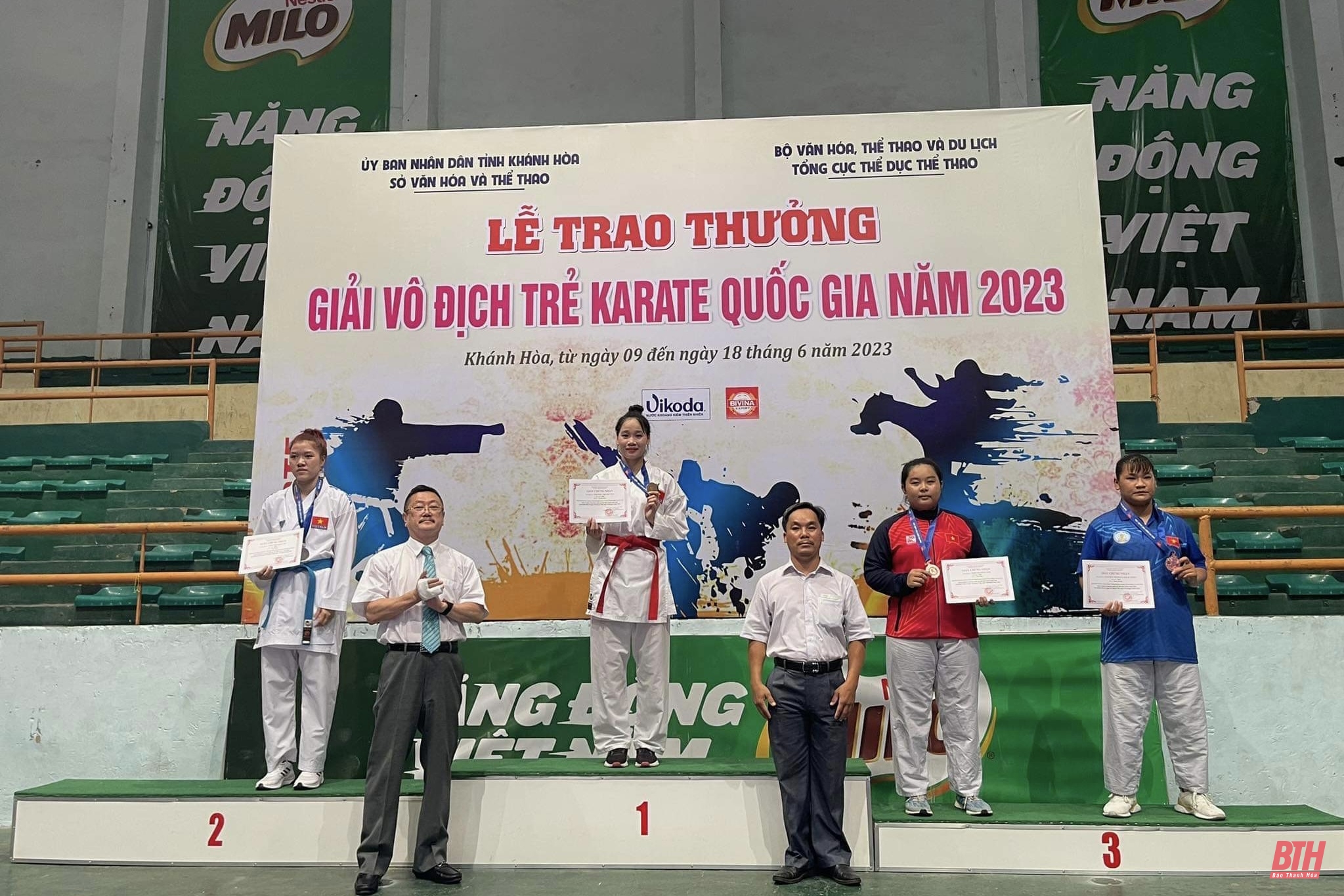 Karate Thanh Hoá giành 21 huy chương tại Giải Vô địch trẻ 2023