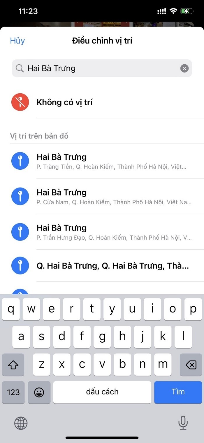 Hướng dẫn cách thêm vị trí vào ảnh trên iPhone