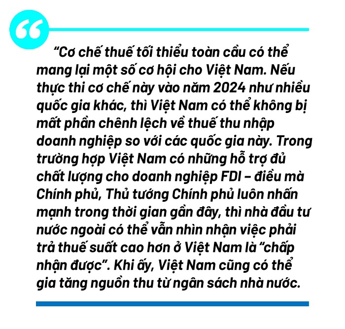 Việt Nam cần chuẩn bị gì cho “sân chơi” tối thiểu toàn cầu?