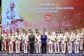 Khai mạc Liên hoan nghệ thuật quần chúng Công an nhân dân lần thứ XII, năm 2023 - khu vực I