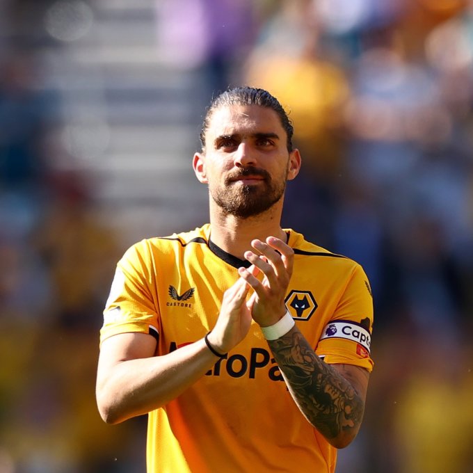 Ruben Neves trong màu áo Wolves tại Ngoại hạng Anh mùa vừa qua. Ảnh: AFP