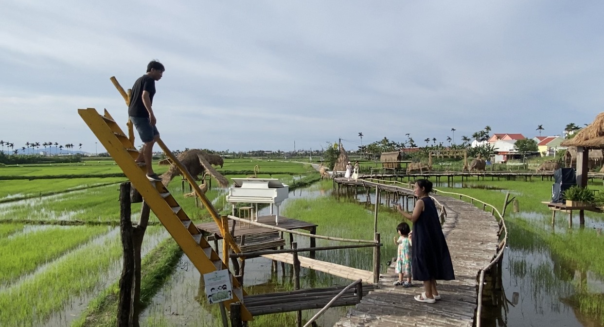 Chíc Chillax trở thành điểm check in lãng mạng ở Hội An. Ảnh: V.L