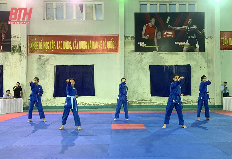 Khởi tranh Giải Vovinam TP Thanh Hóa mở rộng