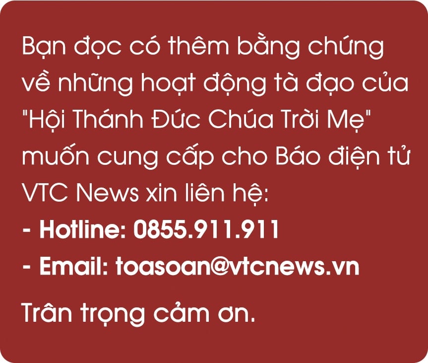 Nữ Thánh đồ vẫy vùng thoát khỏi 'địa ngục trần gian' Hội Thánh Đức Chúa Trời Mẹ - 9