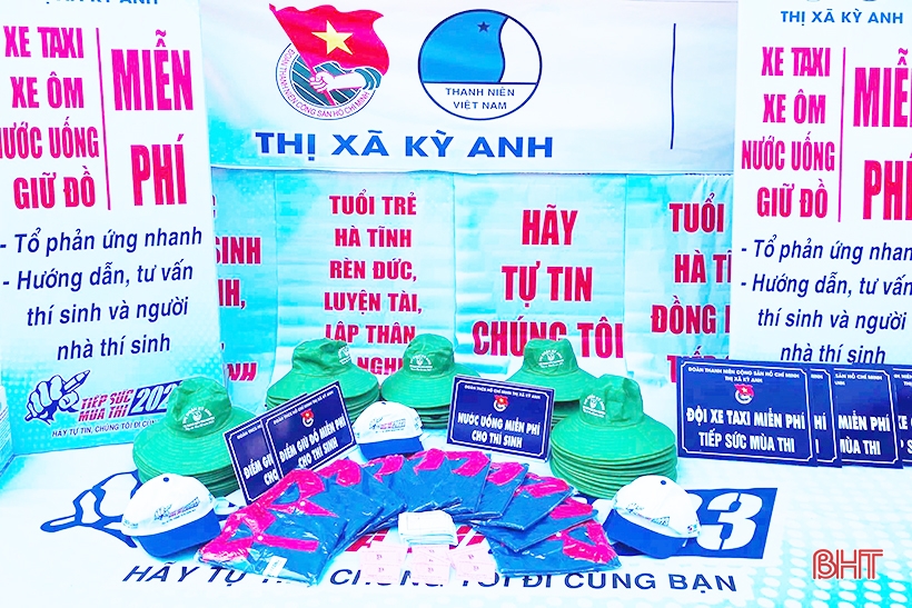 Tuổi trẻ Hà Tĩnh sẵn sàng đồng hành cùng sĩ tử