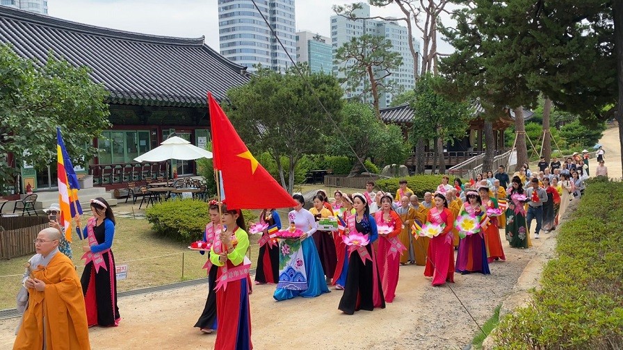 Phật giáo thúc đẩy mối quan hệ tốt đẹp giữa Việt Nam và Hàn Quốc