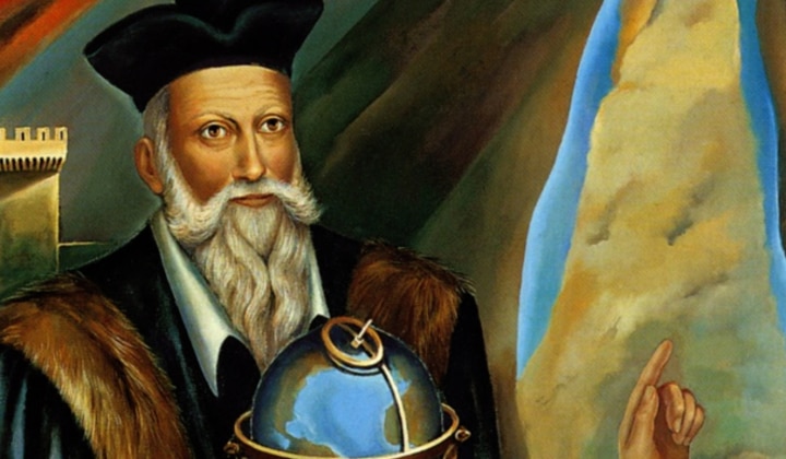 Nostradamus (1503-1566) là nhà chiêm tinh huyền thoại người Pháp thế kỷ 16.