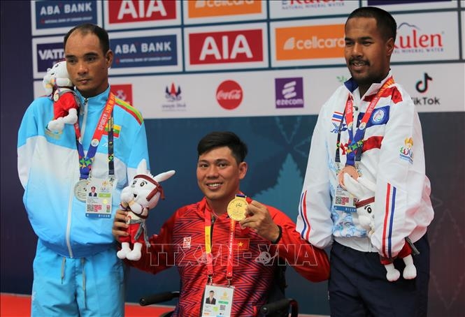 ASEAN Para Games 12: Bơi lội Việt Nam tỏa sáng trong ngày thi đấu thứ 2 với 6 HCV cùng 5 kỷ lục ảnh 1